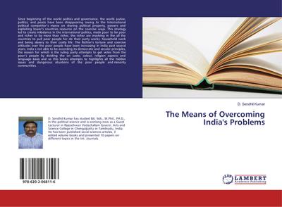 The Means of Overcoming India’s Problems