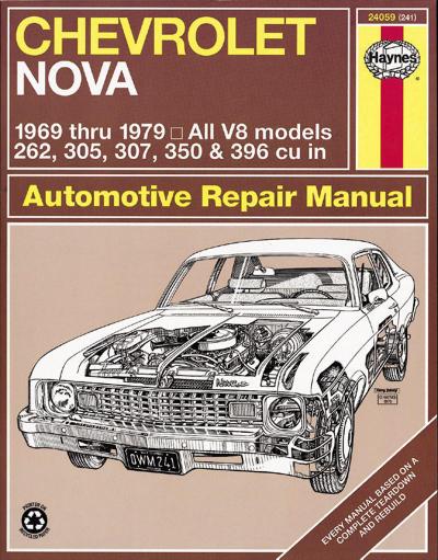 Haynes, J: Chevrolet Nova (69 - 79)