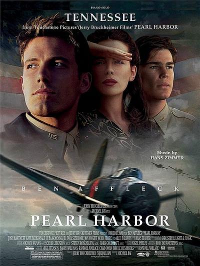 Tennessee from Pearl Harbour:Einzelausgabe piano solo