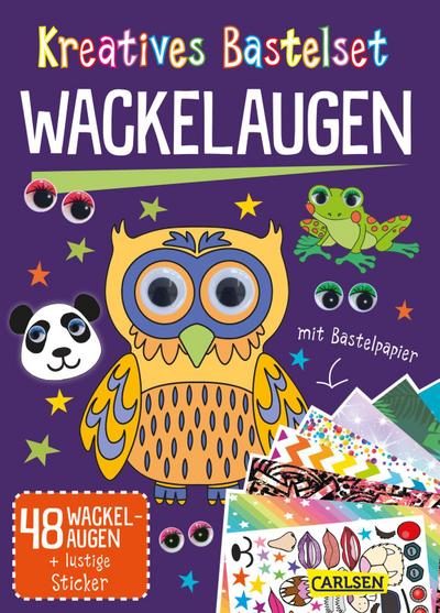 Bastelset für Kinder: Kreatives Bastelset: Wackelaugen