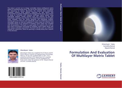 Formulation And Evaluation Of Multilayer Matrix Tablet