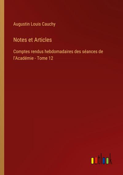 Notes et Articles