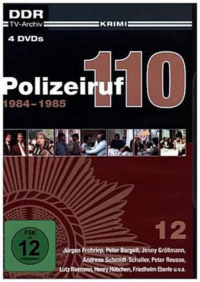 Polizeiruf 110. Box.12, 4 DVD