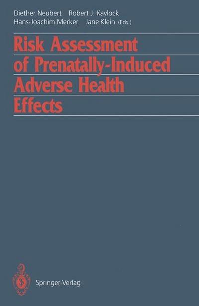 Risk Assessment of Prenatally-Induced Adverse Health Effects