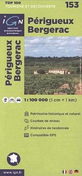Perigueux - Bergerac 1 : 100 000