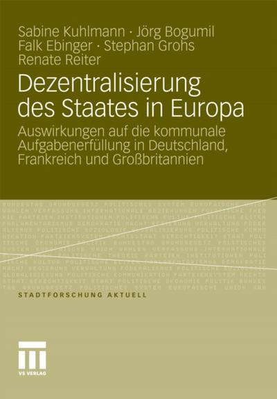 Dezentralisierung des Staates in Europa