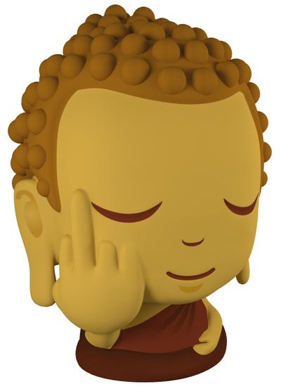 Am Arsch vorbei - der Knautsch-Buddha für mehr Entspannung