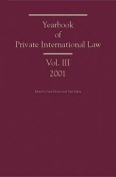 Yearbook of Private International Law