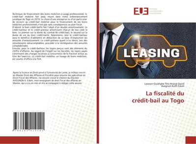 La fiscalité du crédit-bail au Togo