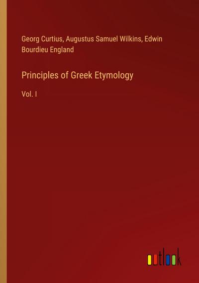 Principles of Greek Etymology