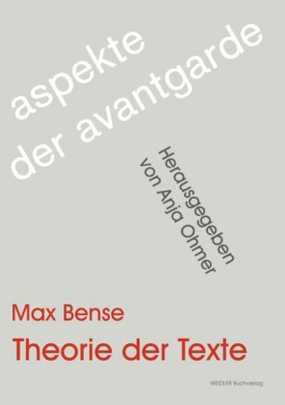Theorie der Texte
