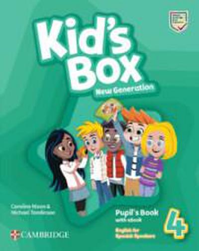 Kid’s Box New Generation Level 4 Pupil’s Pack Andalusia Edition English for Spanish Speakers