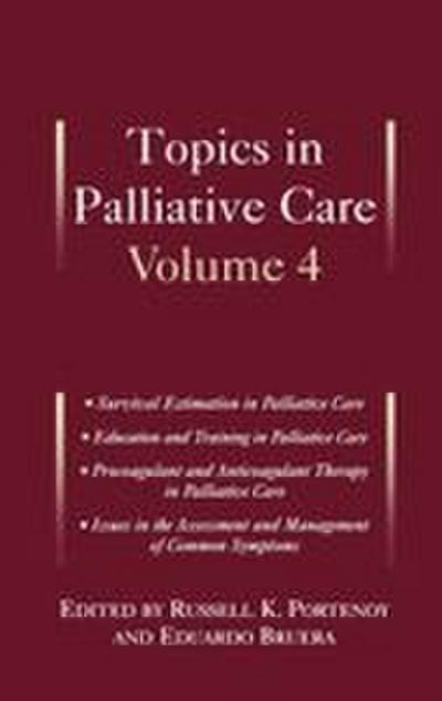 Topics in Palliative Care