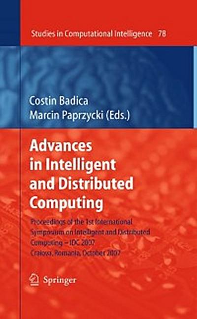 Advances in Intelligent and Distributed Computing