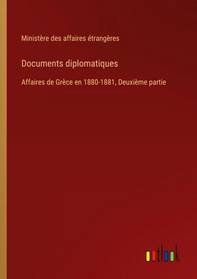 Documents diplomatiques