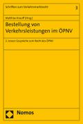 Bestellung von Verkehrsleistungen im ÖPNV