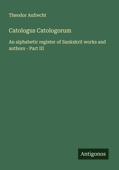 Catologus Catologorum