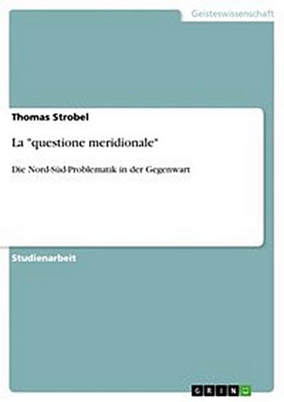La "questione meridionale"