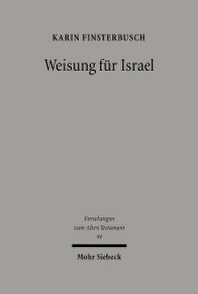 Weisung für Israel
