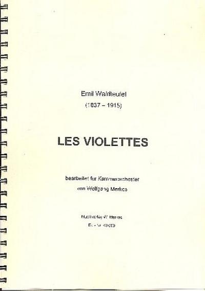 Les Violettesfür Kammerorchester