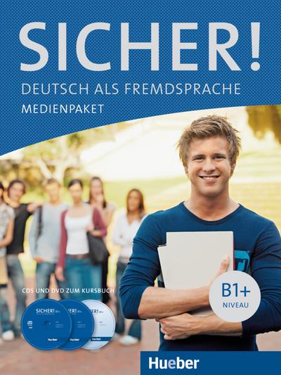 Sicher ! B1+ MEDIENPAKET: 1 DVD und 2 CDs. Deutsch als Fremdsprache