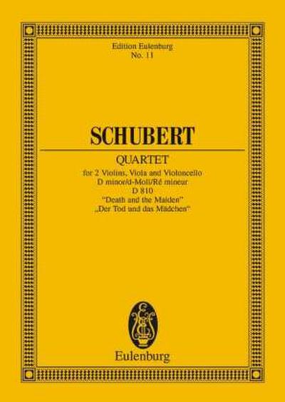 Streichquartett d-Moll