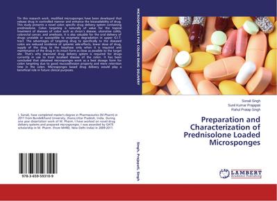 Preparation and Characterization of Prednisolone Loaded Microsponges