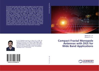 Compact Fractal Monopole Antennas with DGS for Wide Band Applications