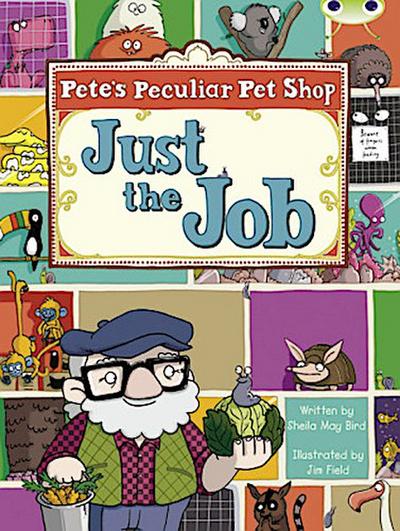 Bug Club Guided Fiction Year Two Turquoise B Pete’s Peculiar Pet Shop: Just the Job