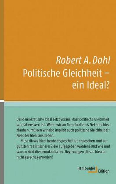 Politische Gleichheit - ein Ideal?
