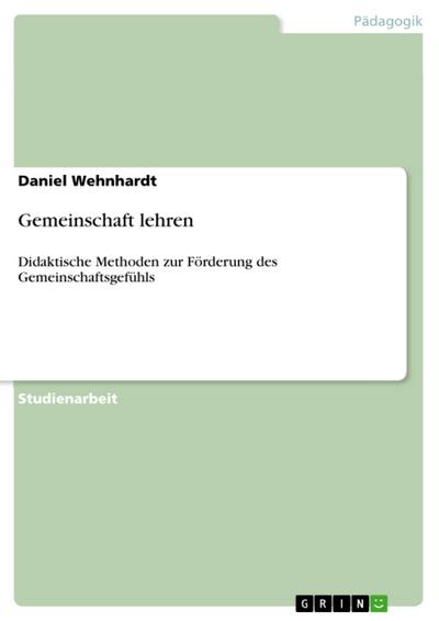Gemeinschaft lehren