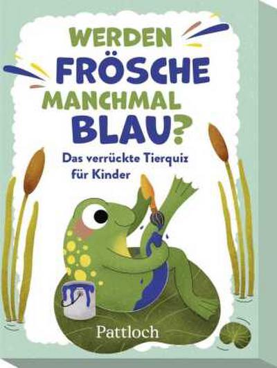 Werden Frösche manchmal blau?