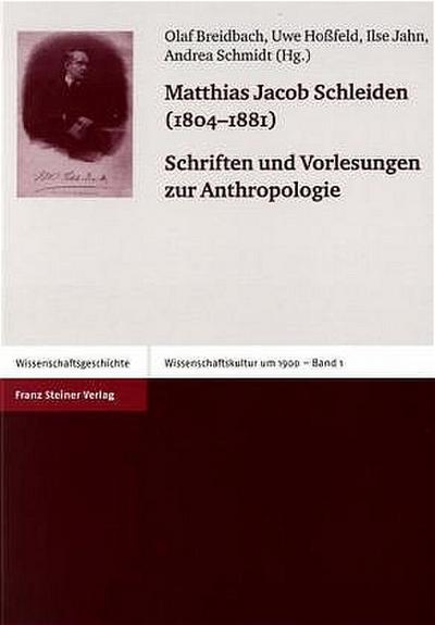 Schriften und Vorlesungen zur Anthropologie