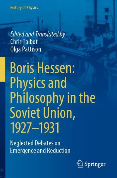 Boris Hessen: Physics and Philosophy in the Soviet Union, 1927-1931