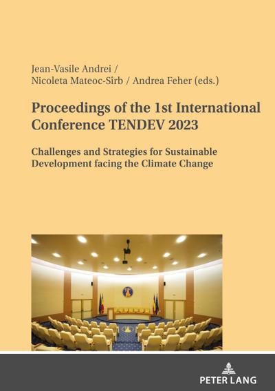Proceedings of the 1st International Conference TENDEV 2023