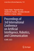 Proceedings of 3rd International Conference on Artificial Intelligence, Robotics, and Communication