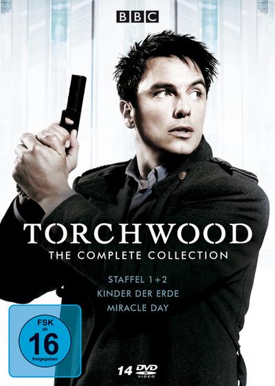 Torchwood - The Complete Collection - Die komplette Serie mit Staffel 1&2, Kinder der Erde, Miracle Day DVD-Box