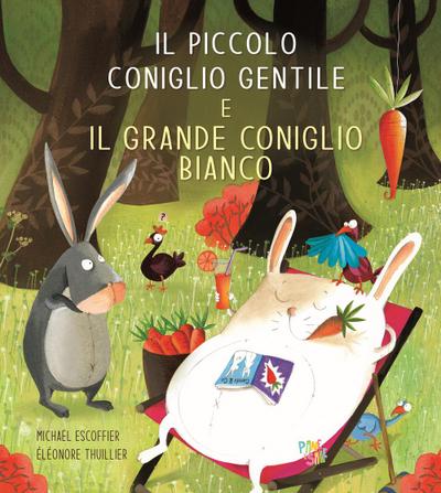 Il piccolo coniglio gentile e il grande coniglio bianco