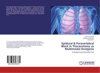 Epidural & Paravertebral Block in Thoracotomy as Multimodal Analgesia