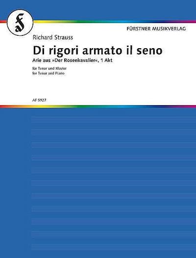 Di rigori armato il seno aus ’Der Rosenkavalier’für Tenor und Klavier (it)