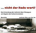 ... nicht der Rede wert?, 1 Audio-CD u. 1 DVD