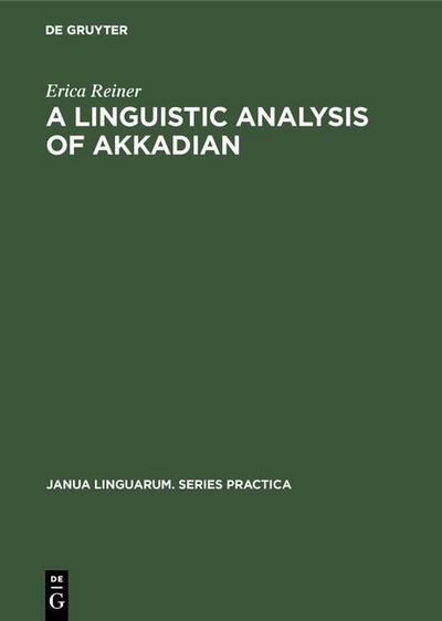 A Linguistic Analysis of Akkadian