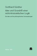 Idee und Grundriss einer nicht-Aristotelischen Log