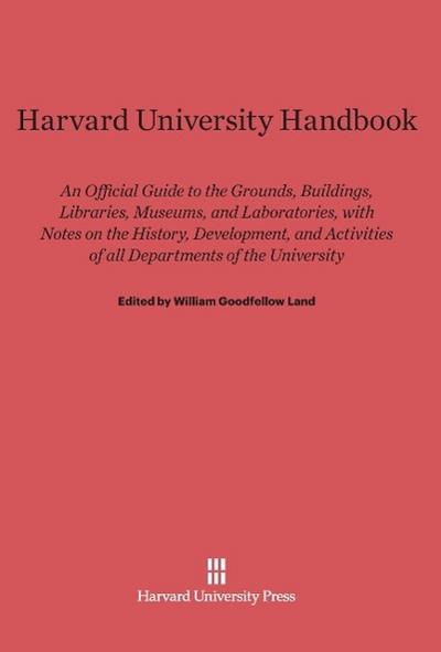 Harvard University Handbook
