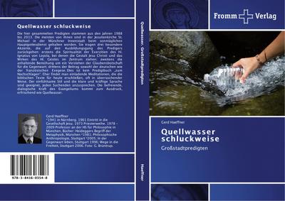 Quellwasser schluckweise