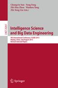 Intelligence Science and Intelligent Data Engineering