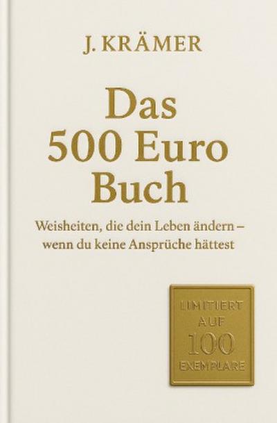 Das 500 Euro Buch