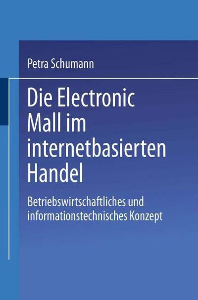 Die Electronic Mall im internetbasierten Handel