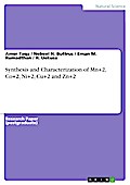 Synthesis and Characterization of Mn+2, Co+2, Ni+2, Cu+2 and Zn+2