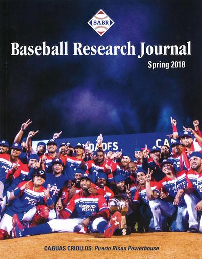 Baseball Research Journal (Brj), Volume 47 #1